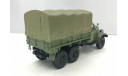 SL 071 ЗИЛ-157К бортовой с тентом (1) (СарЛаб), масштабная модель, 1:43, 1/43