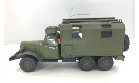 SL 102 ЗИЛ-157К кунг-радиостанция  (СарЛаб), масштабная модель, scale43
