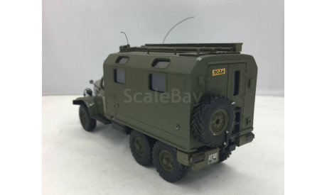 SL 102 ЗИЛ-157К кунг-радиостанция  (СарЛаб), масштабная модель, scale43