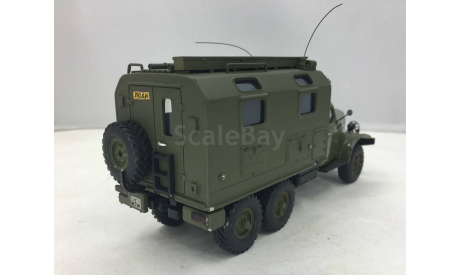 SL 102 ЗИЛ-157К кунг-радиостанция  (СарЛаб), масштабная модель, scale43