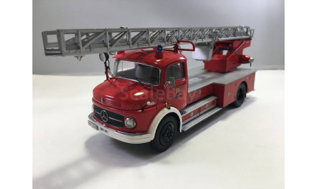 MB L322 ’fire brigade Muennerstadt’  пожарная лестница 1958, масштабная модель, Schuco, scale43