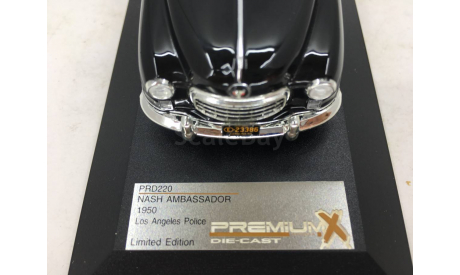 Nash Ambassador Los Angeles Police  1950  (PremiumX), масштабная модель, Premium X, scale43