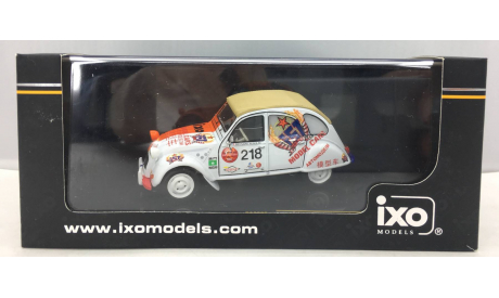 CITROЁN 2CV #218 B.Peres - A.M.Peres Rally Raid PARIS - BEIJING 2010 (IXO models), масштабная модель, Citroën, scale43
