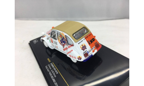 CITROЁN 2CV #218 B.Peres - A.M.Peres Rally Raid PARIS - BEIJING 2010 (IXO models), масштабная модель, Citroën, scale43