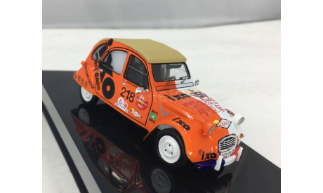 CITROЁN 2CV #218 B.Peres - A.M.Peres Rally Raid PARIS - BEIJING 2010 (IXO models), масштабная модель, Citroën, scale43