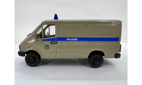 БАЗ-3783Д милиция  (ALF), масштабная модель, scale43