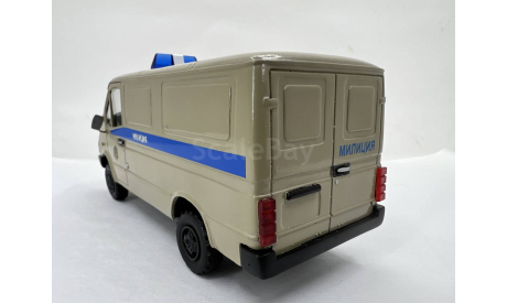 БАЗ-3783Д милиция  (ALF), масштабная модель, scale43