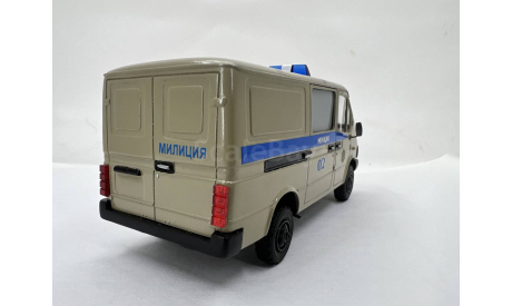 БАЗ-3783Д милиция  (ALF), масштабная модель, scale43