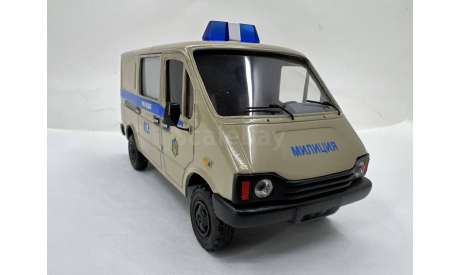 БАЗ-3783Д милиция  (ALF), масштабная модель, scale43