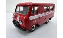 УАЗ-3962 N01 пожарная часть, масштабная модель, Агат/Моссар/Тантал, scale43