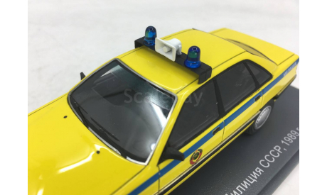 Audi 100 C3 ГАИ Милиция СССР 1989г.   (NEO), масштабная модель, Neo Scale Models, scale43