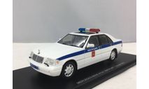 Mercedes-Benz W140 ’Милиция’ г. Москва 1987г. (Spark), масштабная модель, scale43
