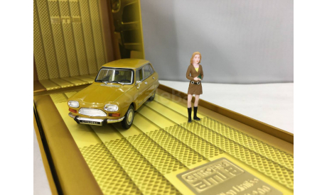 Coffret 40 ans Citroen Ami 8 avec figurine (Norev), масштабная модель, scale43, Citroën