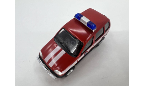 NIVA Chevrolet пож. вариант, масштабная модель, Bauer/Cararama/Hongwell, scale43, ВАЗ