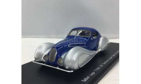 Talbot Lago T150C SS Teardrop Coupe Figoni & Falaschi   1937    (Spark), масштабная модель, Talbot-Lago, scale43