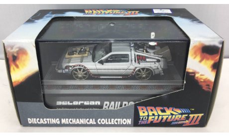 DeLorean из к/ф ’Назад в будущее’ часть III     (Aoshima), масштабная модель, 1:43, 1/43