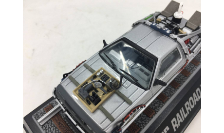 DeLorean из к/ф ’Назад в будущее’ часть III     (Aoshima), масштабная модель, 1:43, 1/43