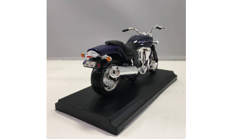 ’02 YAMAHA ROAD STAR WARRIOR, масштабная модель мотоцикла, Welly