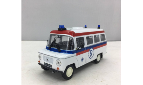 23-25     NYSA -525 ambulans, масштабная модель, Польская журнальная серия, scale43