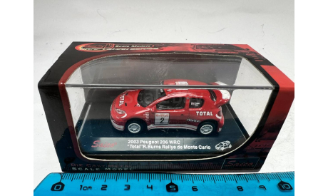 2003 Peugeot 206 WRC  ( Saico ), масштабная модель, scale87