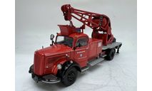 Mercedes Benz L6600 пожарный кран ’Berufsfeuerwehr Offenbach’ 1950 (Schuco), масштабная модель, scale43, Mercedes-Benz