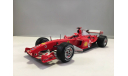 F-1 Ferrari F2004 MICHAEL SHUMACHER, масштабная модель, Mattel Hot Wheels, scale24