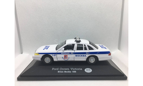 Ford Crown Victoria МИЛИЦИЯ г. Москва, масштабная модель, scale43