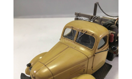 SL117S ЗИЛ-164А лесовоз роспуском, состаренный (СарЛаб), масштабная модель, 1:43, 1/43