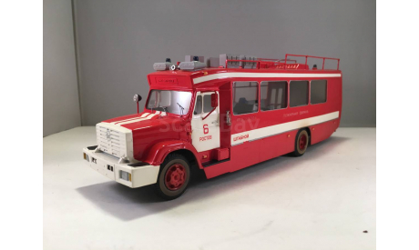 ГолАЗ-ЗИЛ 4242 ’Годзилла’ пожарный штаб (Vector-models), масштабная модель, scale43