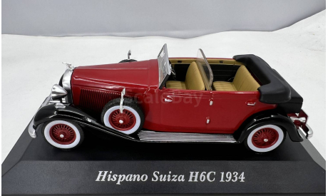 HISPANO SUIZA H6C    1934, масштабная модель, Altaya, Museum Series (музейная серия), scale43