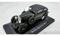 Bentley Speed Six     1930, масштабная модель, Altaya, Museum Series (музейная серия), scale43, Bugatti