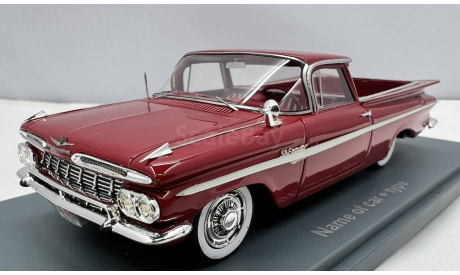 CHEVROLET   El Camino, масштабная модель, Neo Scale Models, scale43