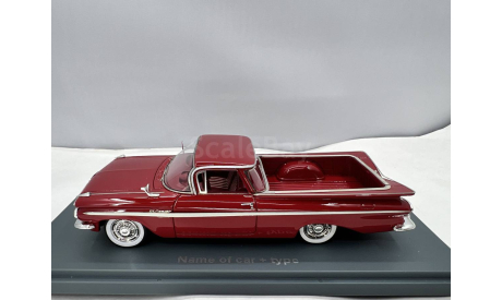 CHEVROLET   El Camino, масштабная модель, Neo Scale Models, scale43