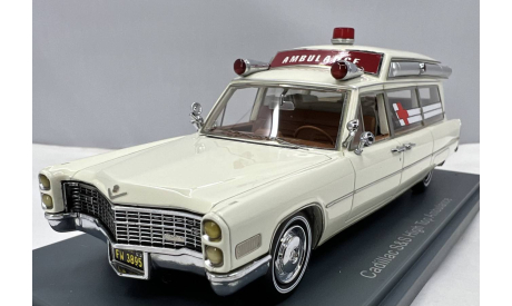 CADILLAC S7S High Top Ambulance, масштабная модель, Neo Scale Models, scale43