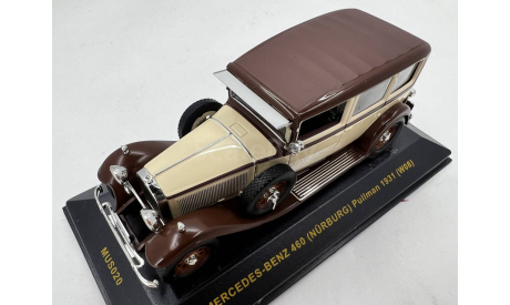 mus020 MERCEDES BENZ 460 (Nurnburg) Pullman 1931, масштабная модель, IXO Museum (серия MUS), scale43, Mercedes-Benz