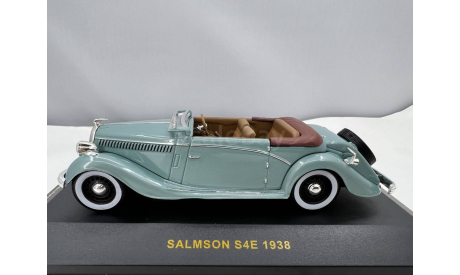 mus038   SALMSON S4E  1938, масштабная модель, IXO Museum (серия MUS), scale43