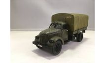 SL068B УРАЛ-ЗИС 355М, бортовой с полным тентом   (СарЛаб), масштабная модель, 1:43, 1/43