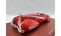 CADILLAC V16 Hartmann Roadster 1937, масштабная модель, TSM Model, scale43