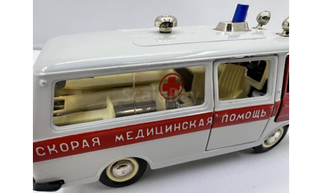 А27 РАФ-М-22031 медицинская, масштабная модель, Агат/Моссар/Тантал, scale43