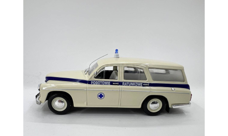 WARSZAWA 203A Ambulance, масштабная модель, Altaya, scale43
