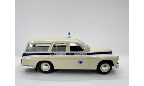 WARSZAWA 203A Ambulance, масштабная модель, Altaya, scale43