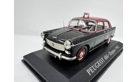 PEUGEOT 404 Париж 1962г. (серия «Такси мира»), масштабная модель, scale43