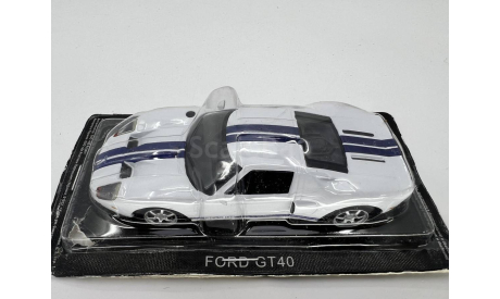 FORD GT40 (серия «Суперкары»), масштабная модель, Суперкары. Лучшие автомобили мира, журнал от DeAgostini, scale43