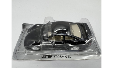 LISTER Storm GTL  (серия «Суперкары»), масштабная модель, Суперкары. Лучшие автомобили мира, журнал от DeAgostini, scale43