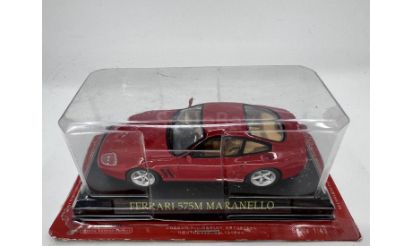 FERRARI 575M Maranello (Ferrari collection), масштабная модель, Eaglemoss, scale43