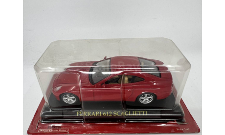 FERRARI 612 Scaglietti (Ferrari collection), масштабная модель, Eaglemoss, scale43