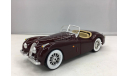 Jaguar XK 120, масштабная модель, Bburago, scale24