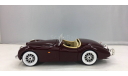 Jaguar XK 120, масштабная модель, Bburago, scale24