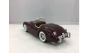 Jaguar XK 120, масштабная модель, Bburago, scale24