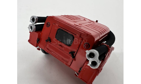 Пожарный прицеп мотопомпа (СарЛаб), масштабная модель, scale43